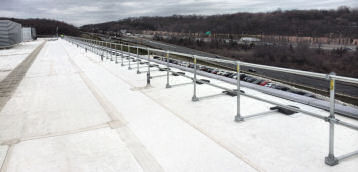 Installation of Temporary or Permanent Guardrails and Railings