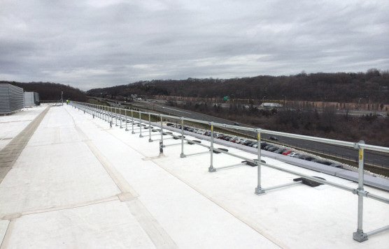 Installation of Kee Safety KeeGuard Rooftop Roof Edge Railing