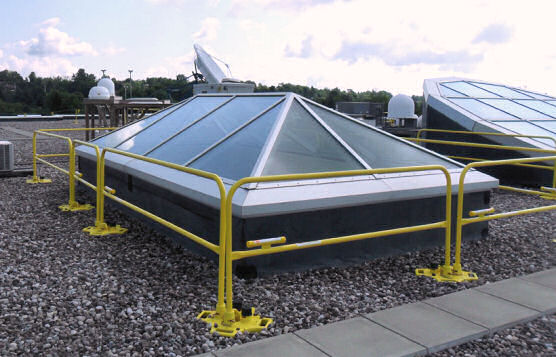Rooftop Railings Around Skylights Save Lives