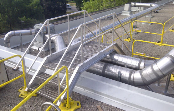 Modular Rooftop Guardrails For Added Safety