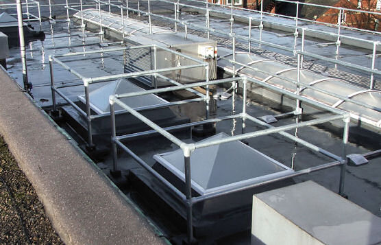 KeeGuard Railings On Rooftops Are Adaptable