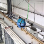 Horizontal Cable Lifeline For Worker Tie-Off at Height