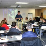 Equipment inspection training in controlled environment at FallProof's state-of-the-art training facility, offered after competent person training.