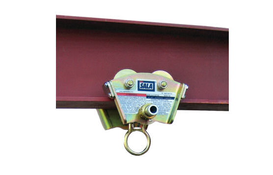 Permanent I-Beam Trolley Anchor Point For Tie-Off