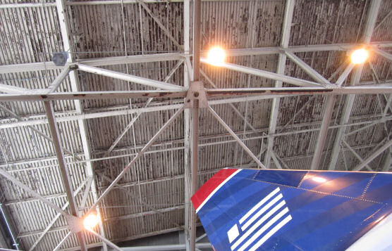 Custom Design and Engineering For Aircraft Hangar Fall Protection