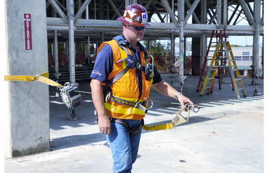 Temporary Horizontal Lifelines Offer Affordable and Effective Fall Protection On Construction Jobsites and Ensure OSHA Compliance