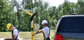 Davit Arms Systems For Confined Space Entry Davit Arms Systems For Confined Space Entry