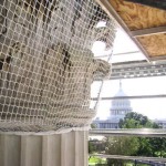 Historic Building Fall Protection With Debris Retention Netting