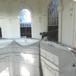 Custom Bracket Installation During Rotunda Restoration of The Maryland State House, Annapolis, Maryland