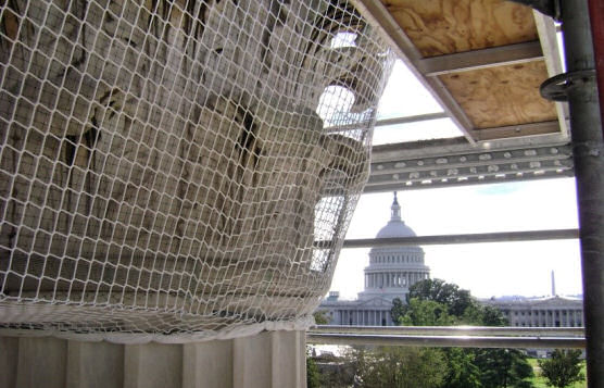 Debris Containment Netting, U.S. Supreme Court Building, Washington, D.C.