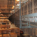 Safety Netting For Conveyor Belt Fall Protection In Industrial Distribution Facility