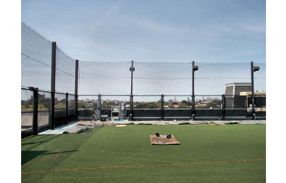 Rooftop Sports Netting - Brooklyn, New York Charter School