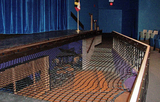 Theater Stage and Orchestra Pit Safety Netting