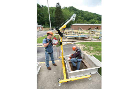 Temporary Base Davit Arm That Does Not Require Concrete Anchoring Temporary Base Davit Arm That Does Not Require Concrete Anchoring