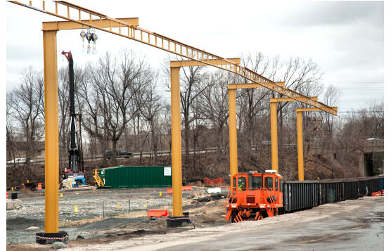 Railcar Fall Protection For Loading or Unloading Atop Railcars, Maywood, NJ