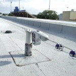 Horizontal Cable Lifeline Installation Atop University Rooftop, Newark, DE