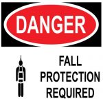 OSHA ANSI Safety Harness Fall Protection Inspection