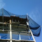 Safety Netting System for a Construction Job Site